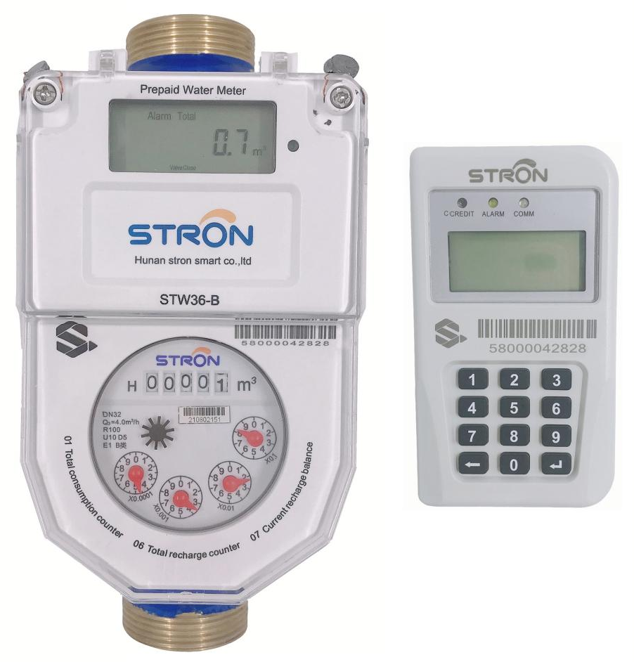 iMeter Split-Type Prepaid Water Meter with Wireless CIU