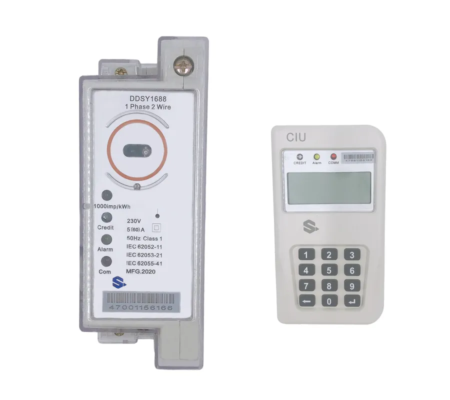 Single-Phase Din-Rail Prepaid Meter